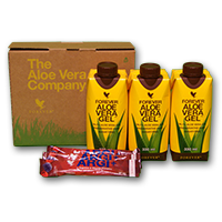 Forever Aloe vera - 71633 Forever Tripack Aloe Vera Gel mini (3stuks) +3 Argi sticks